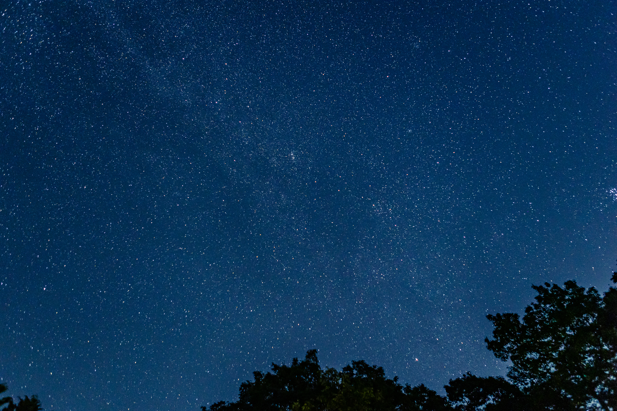 リトリートかるむから眺める満天の星空